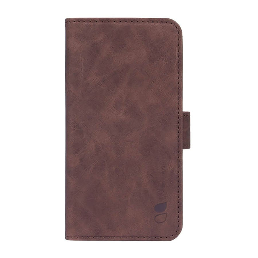 iPhone 11 GEAR Læder Cover m. Pung - Brun