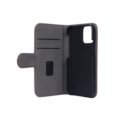 iPhone 12 Pro Max GEAR Læder Cover m. Pung - Brun