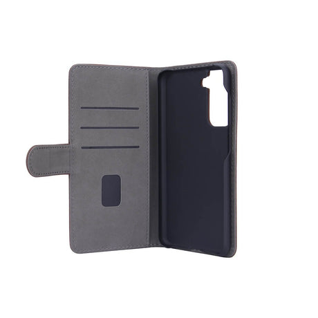 Samsung Galaxy S21 FE (5G) GEAR Læder Cover m. Pung - Brun