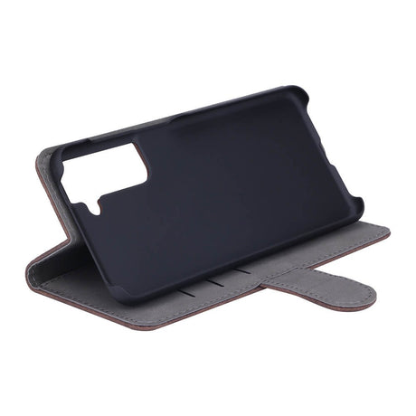 Samsung Galaxy S21 FE (5G) GEAR Læder Cover m. Pung - Brun