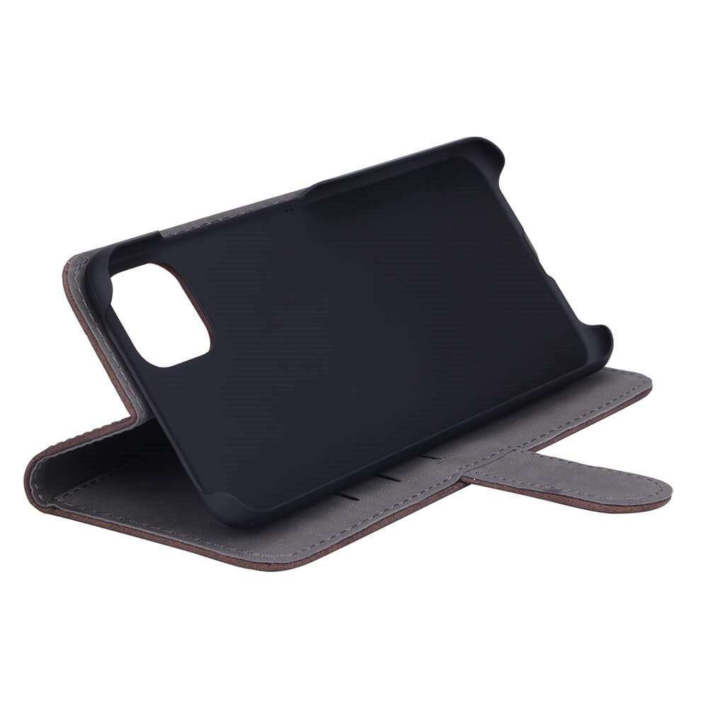 Samsung Galaxy A22 (5G) GEAR Læder Cover m. Pung - Brun