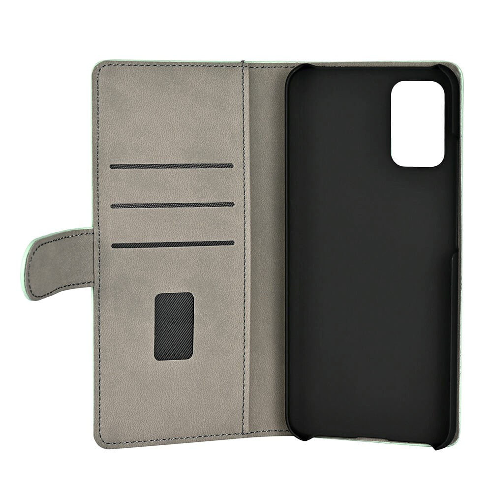 Samsung Galaxy A03s Gear Wallet - Læder Cover m. Pung - Pine Green
