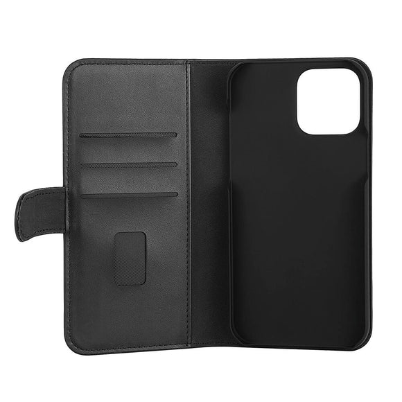 iPhone 13 Pro Max GEAR 2-in-1 Læder Cover m. Pung & Magnet - Sort
