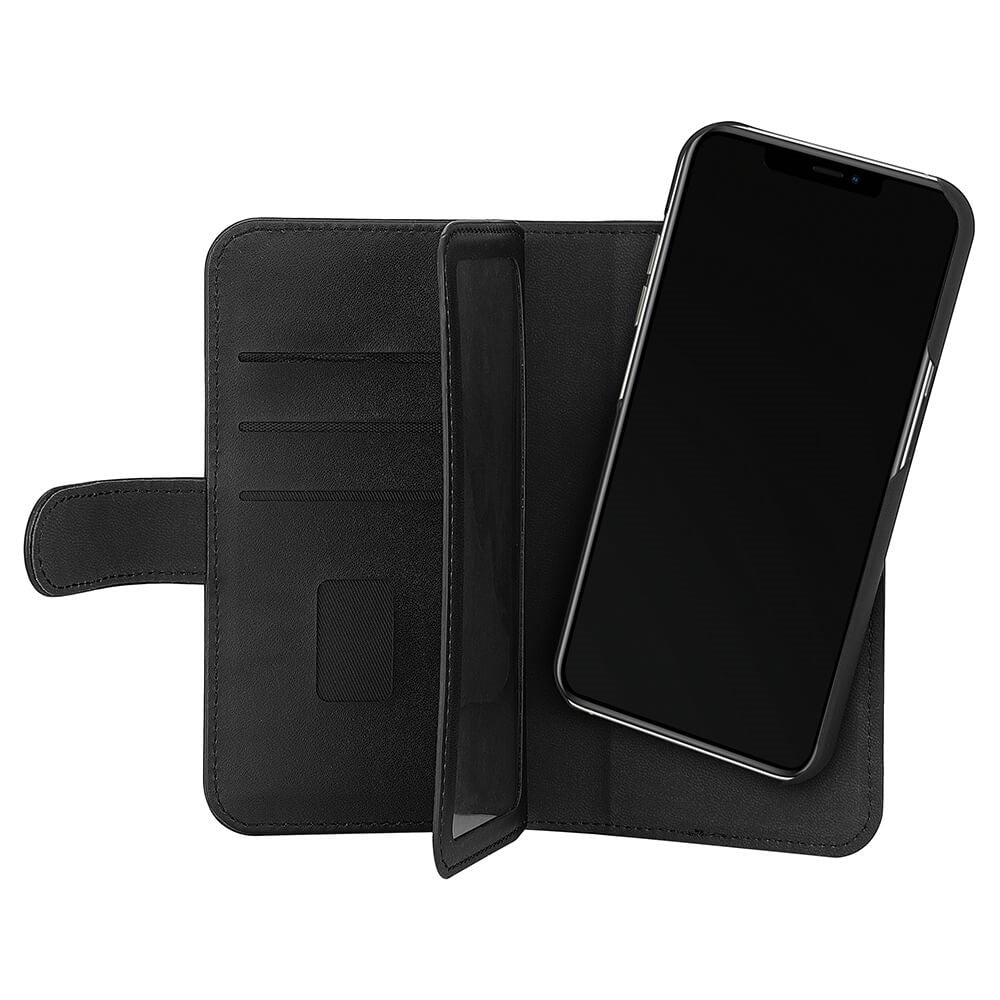iPhone 13 Pro Max Gear Wallet 2in1 Cover m. 7 Kortlommer og Magnet - Sort