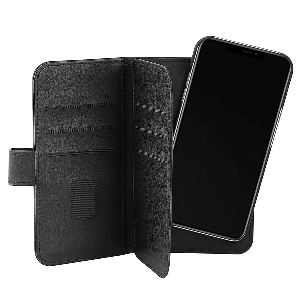 iPhone 13 Pro Gear Wallet 2in1 Cover m. 7 Kortlommer og Magnet - Sort