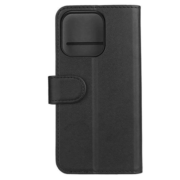 iPhone 13 Pro Gear Wallet - Læder Cover m. Pung - Sort