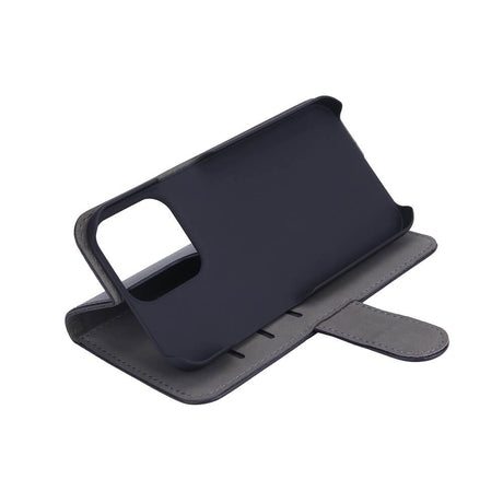 iPhone 13 Pro Gear Wallet - Læder Cover m. Pung - Sort