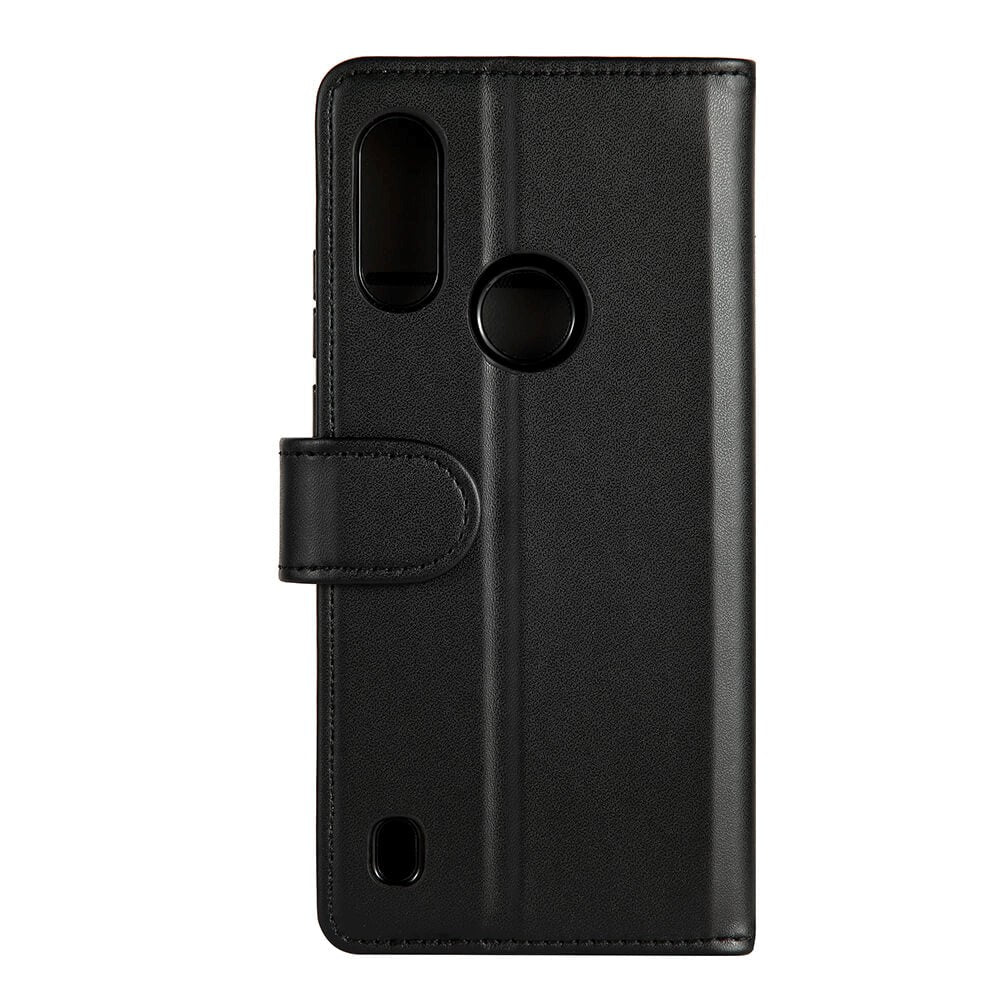 GEAR Motorola Moto E6i / E6s (2020) Wallet Læder Cover m. Pung Sort