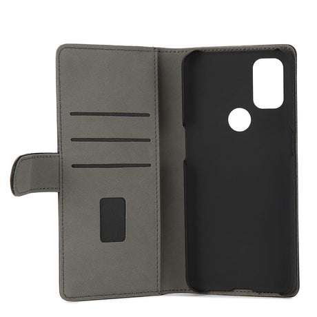 GEAR OnePlus Nord N10 Leather Wallet Cover - Sort