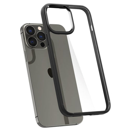 iPhone 13 Pro Max Spigen Ultra Hybrid Cover - Gennemsigtig / Sort