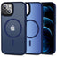 iPhone 13 Tech-Protect Magmat Cover - MagSafe Kompatibel - Mat Navy Blå