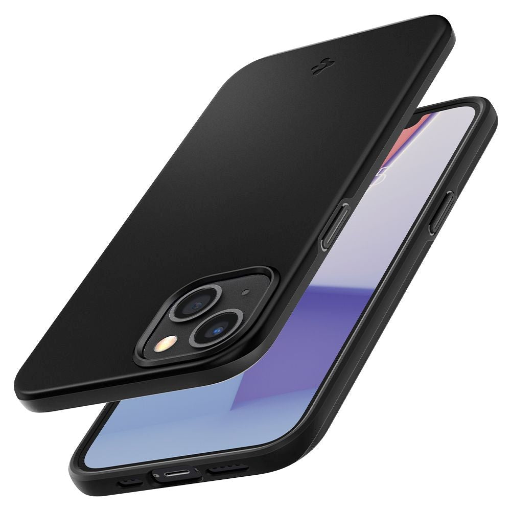 iPhone 13 Spigen Thin Fit Cover - Sort