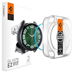 Samsung Galaxy Watch 6 Classic (47mm) Spigen EZ Fit GLAS.tR Skærmbeskyttelse - 2-stk. - Gennemsigtig