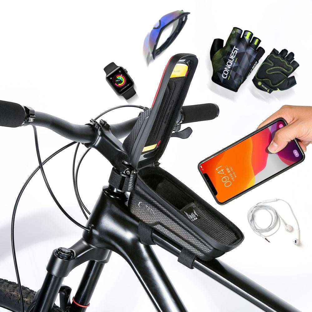 Tech-Protect V2 Universal Cykelholder - Sort
