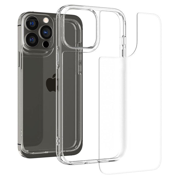 iPhone 13 Pro Spigen Quartz Hybrid Cover - Mat Gennemsigtig