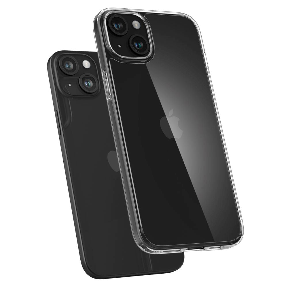 iPhone 15 Spigen Air Skin Cover - Gennemsigtig