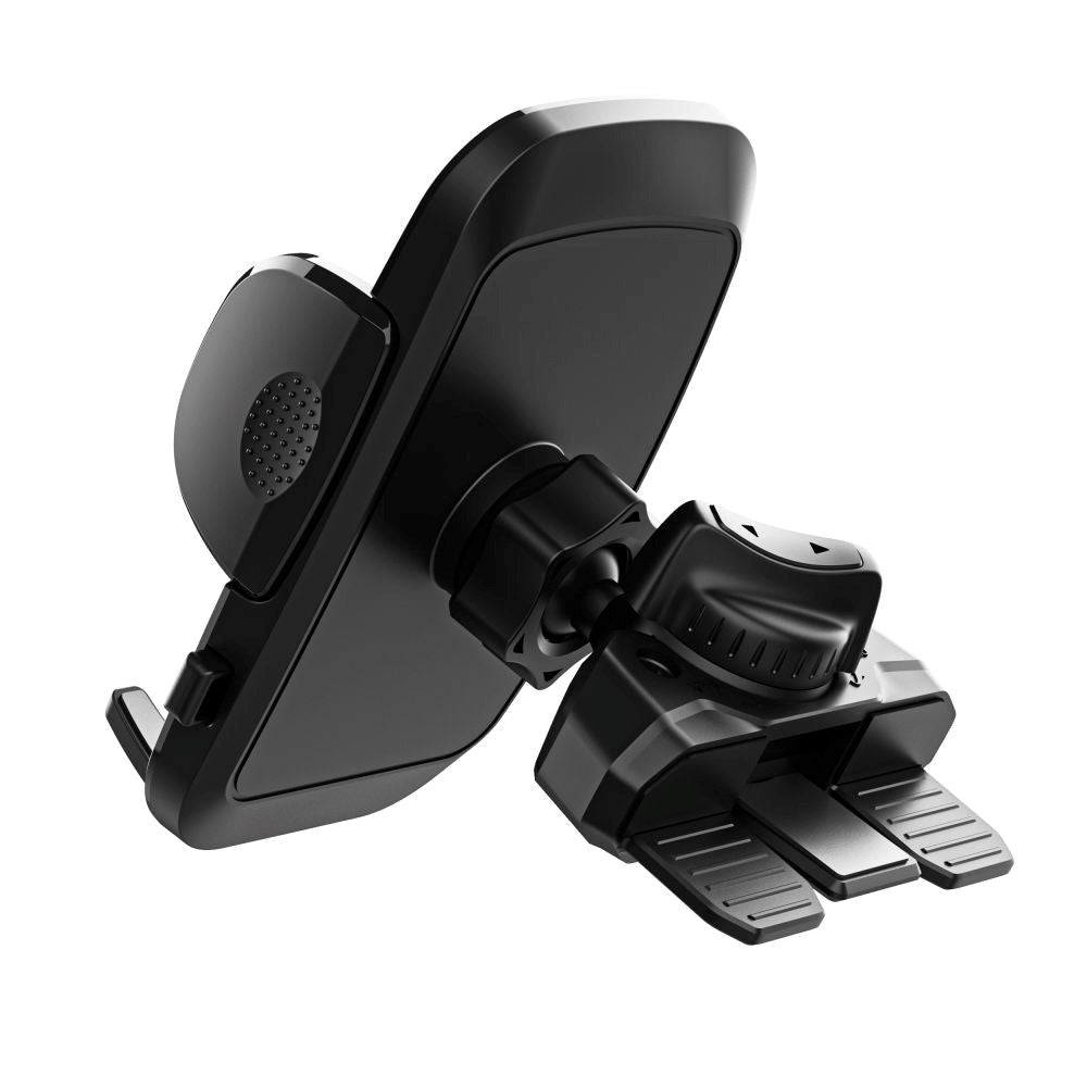 Tech-Protect Universal Mobilholder Til CD-slot - Max Mobil: 55 x 95mm - Sort