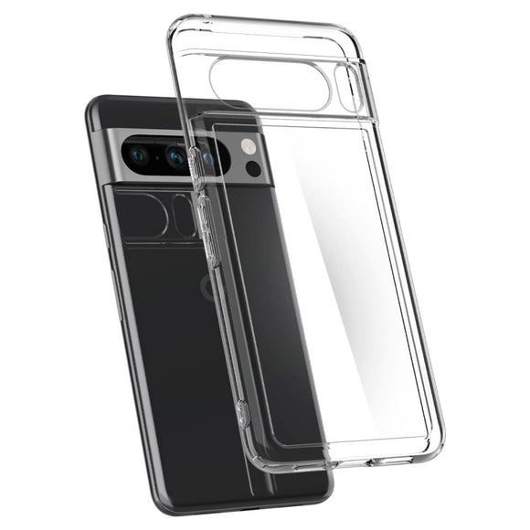 Google Pixel 8 Pro Spigen Ultra Hybrid Cover - Gennemsigtig