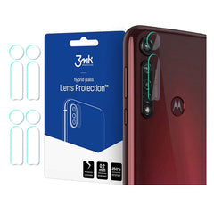 Motorola Moto G8 Plus 3MK Beskyttelsesglas til Kameralinse - 4 Stk.