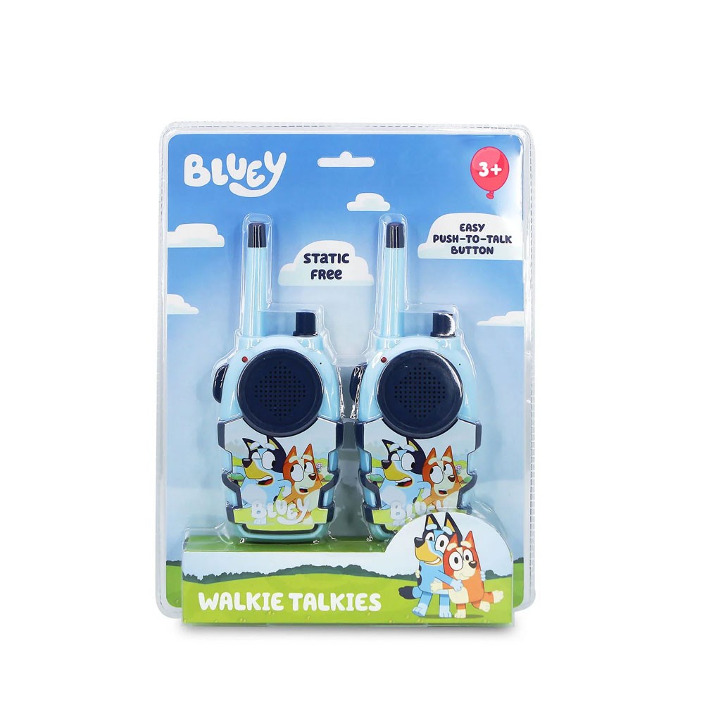OTL BLUEY Walkie Talkie Sæt - 2 stk - Blå