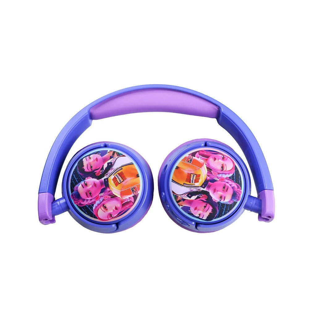 KPDH Trådløst Børneheadset - On-Ear - Huntrix / Lilla