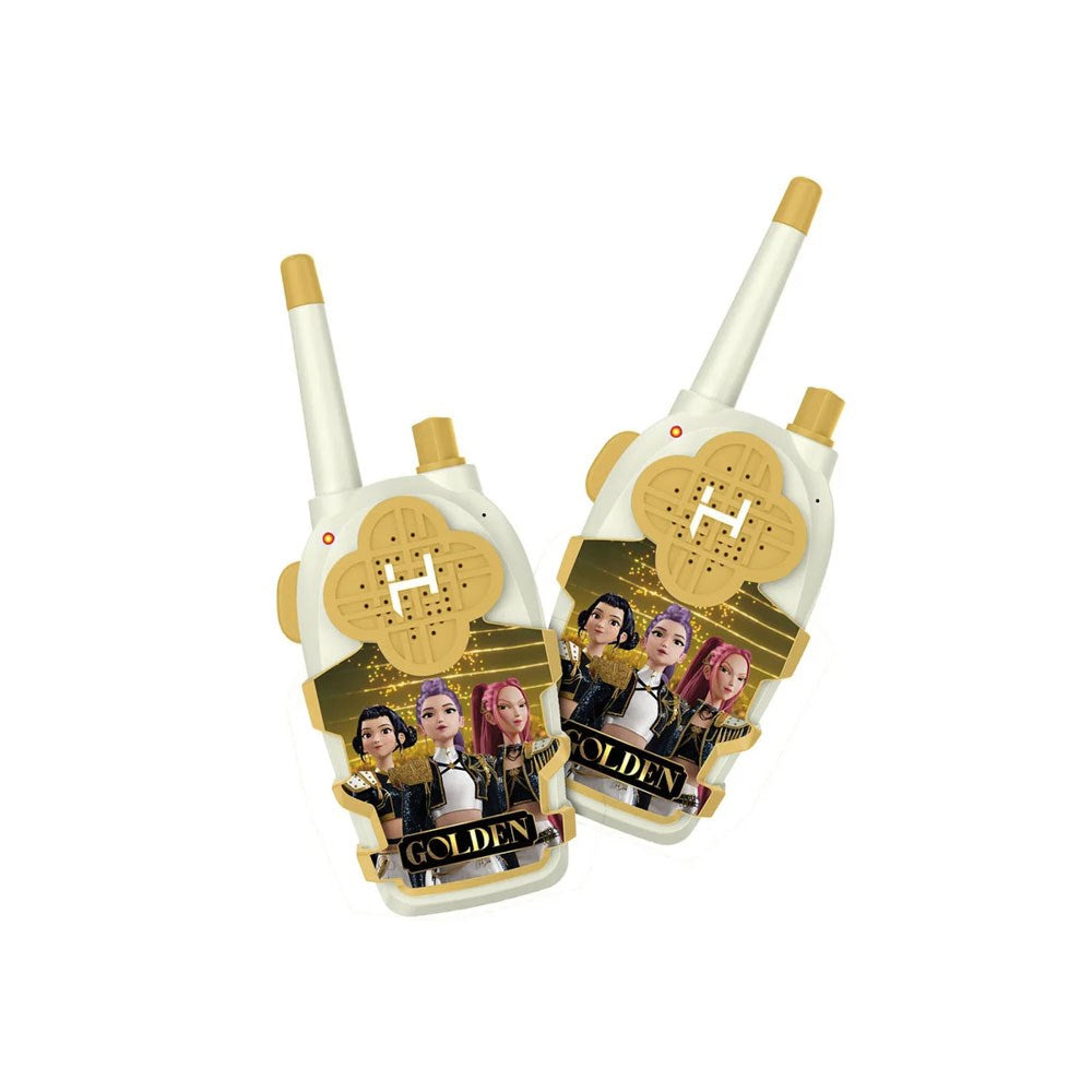 KPDH Walkie Talkie Sæt - 2 stk - Huntrix / Guld