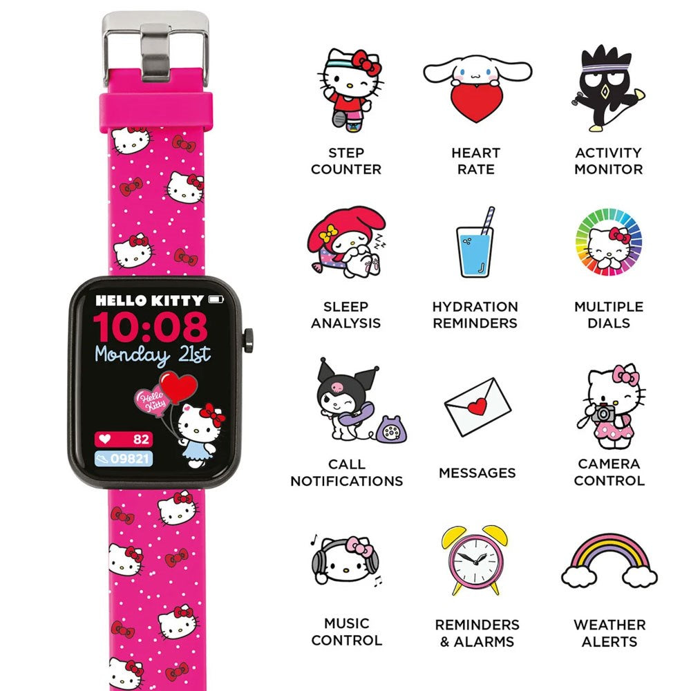OTL Smartwatch til Børn m. App-Styring - Hello Kitty