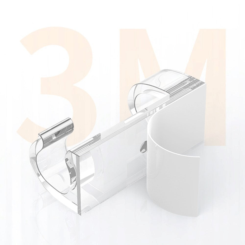 CableCreation Selvklæbende Kabelholder - Small - 50 stk - Gennemsigtig