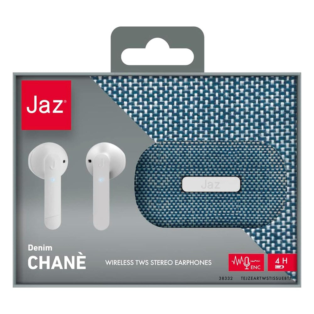 Jaz Chané True Wireless In-Ear Bluetooth Høretelefoner - Blå Denim