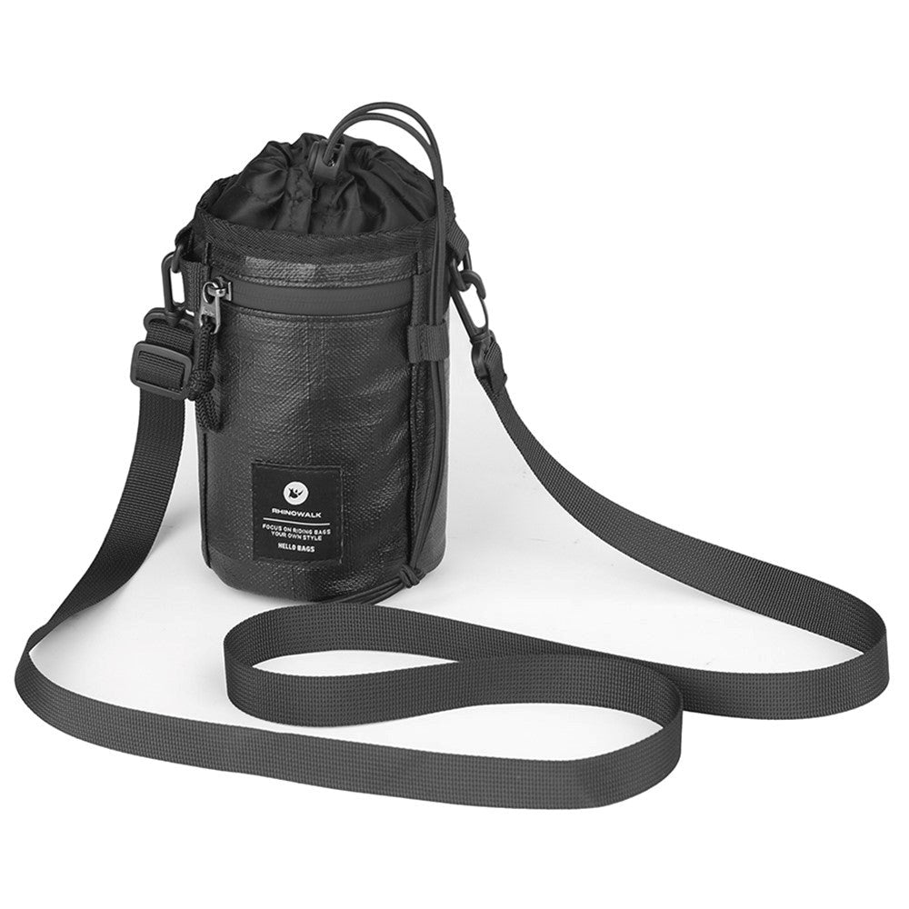 Polyester Taske til Cykelstyr m. Strop - Sort
