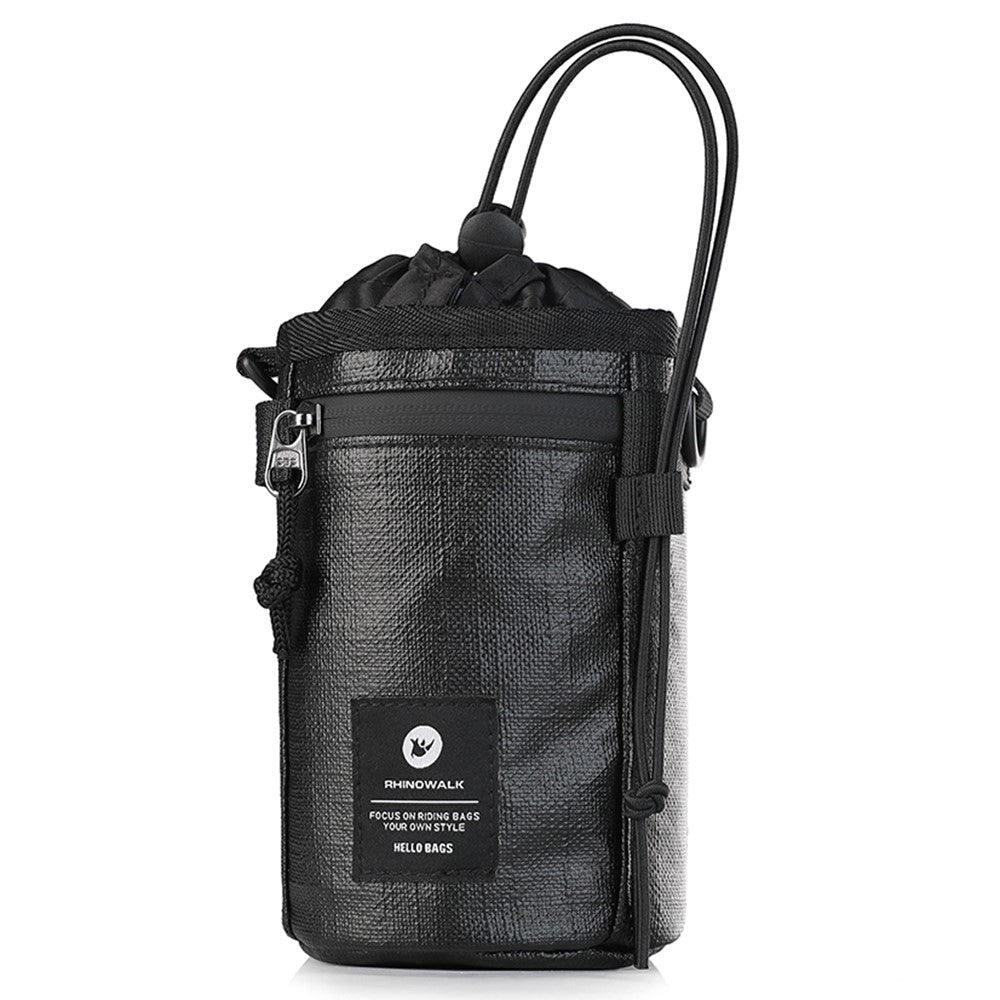 Polyester Taske til Cykelstyr m. Strop - Sort