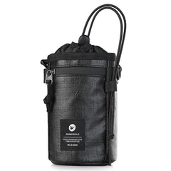 Polyester Taske til Cykelstyr m. Strop - Sort