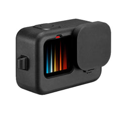 GoPro Hero 9 / 10 / 11 Silikone Cover m. Strop & Linsebeskyttelse - Sort