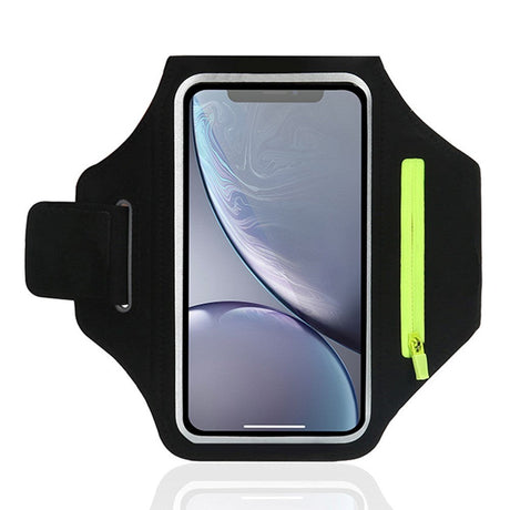 Løbearmbånd Etui m. Touch Skærm (Maks. Mobil: 151 x 80 x 9 mm) - Sort