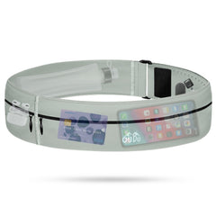 Universal Sports Løbebælte m. Opbevaring til Mobil og Tilbehør - Lysegrå