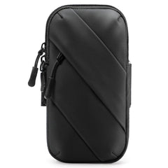 Løbearmbånd til Smartphone m. Lommer (Maks. Mobil 170 x 80 mm) - Sort