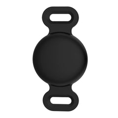 AirTag Silikone Cover til Halsbånd - Sort