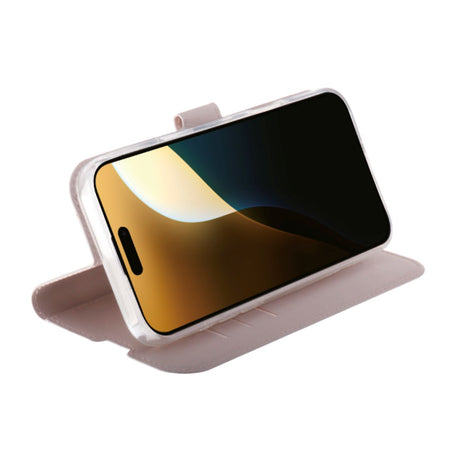 iPhone 16 Pro Max Vivanco Classic Wallet Flip Cover m. Pung - Greige