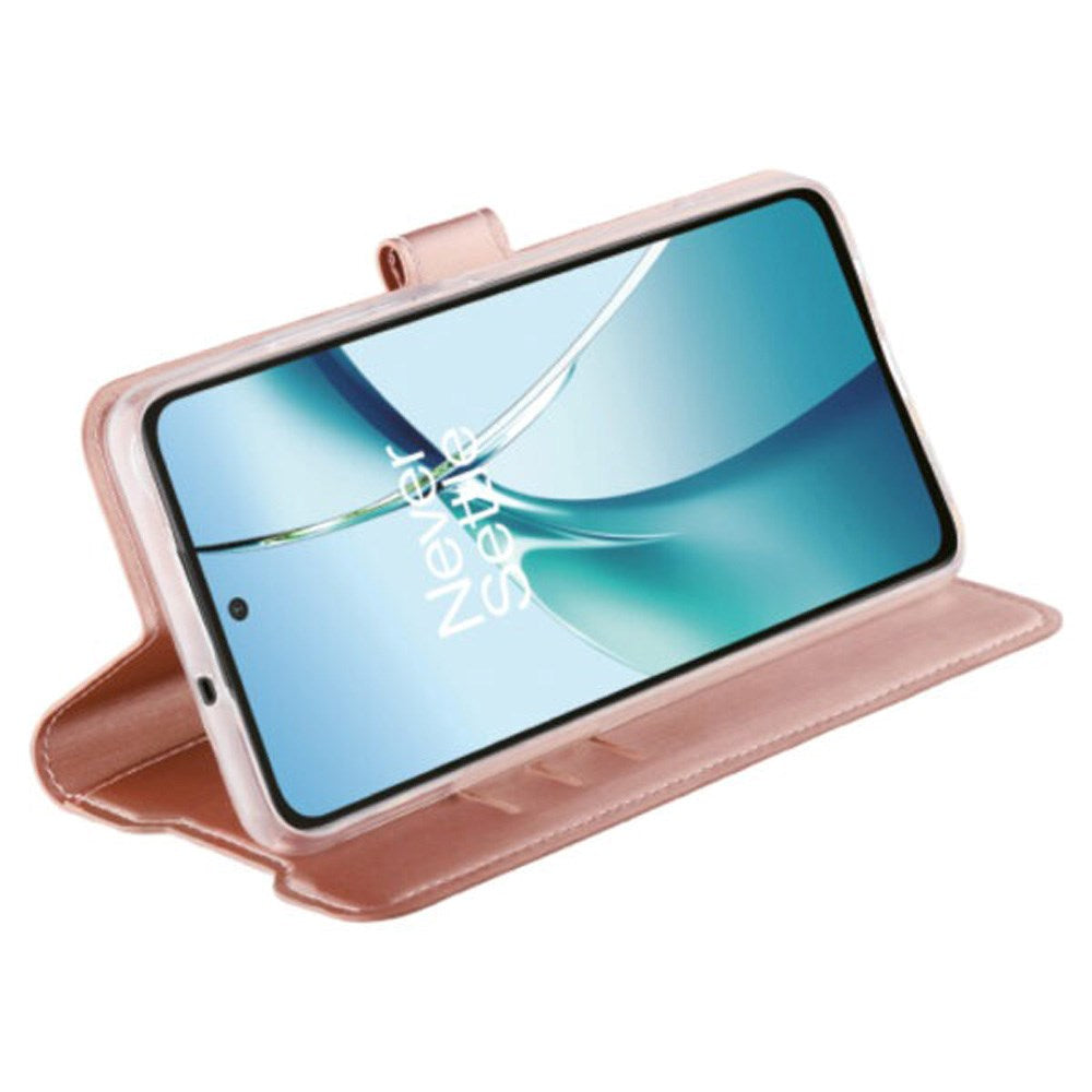 OnePlus Nord CE4 Lite - Vivanco Classic Wallet Flip Cover m. Pung - Lyserød