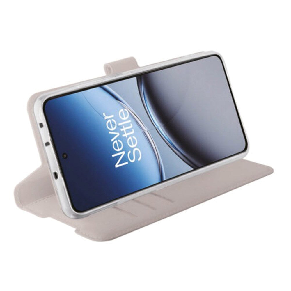 OnePlus Nord 4 5G - Vivanco Classic Wallet Flip Cover m. Pung - Taupe