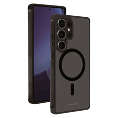 Vivanco Samsung Galaxy S25 Ultra Mag Pro Cover – Gennemsigtig/Sort