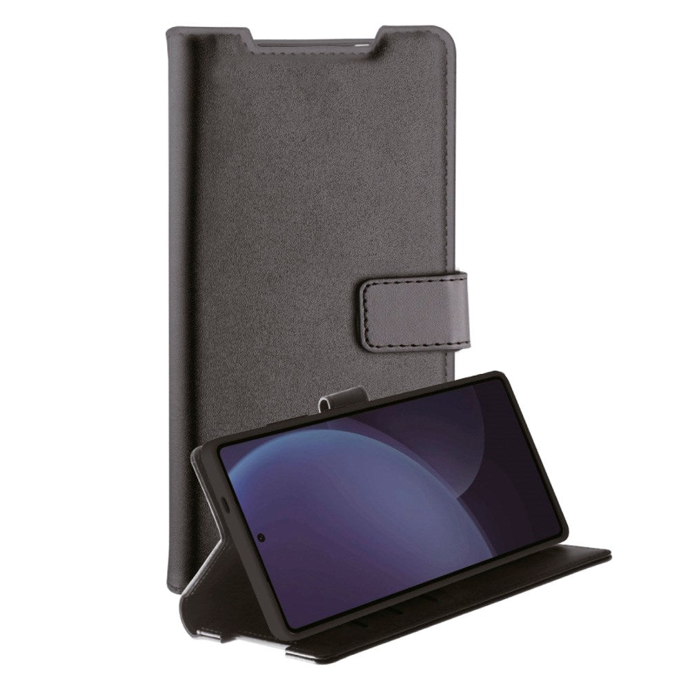 Samsung Galaxy S25 Ultra Vivanco Classic Wallet Flip Cover m. Pung - Sort