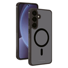 Vivanco Samsung Galaxy S25+ (Plus) Mag Pro Cover – Gennemsigtig/Sort