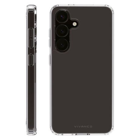 Samsung Galaxy S25+ (Plus) Vivanco Crystal Clear Bagsidecover – Gennemsigtig