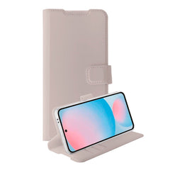 Samsung Galaxy A56 (5G) / A36 (5G) - Vivanco Classic Wallet Flip Cover m. Pung - Taupe