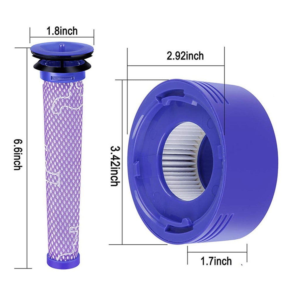Dyson V8 / V7 5-i-1 Tilbehørssæt - Lilla