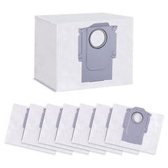 8 stk. Robotstøvsuger poser til Roborock S7 Pro Ultra / S7 MaxV Ultra / S8+ /S8 Pro Ultra / Q5 Pro+ /  Q7 Max+ / Q7TF+ / Q8 Max+