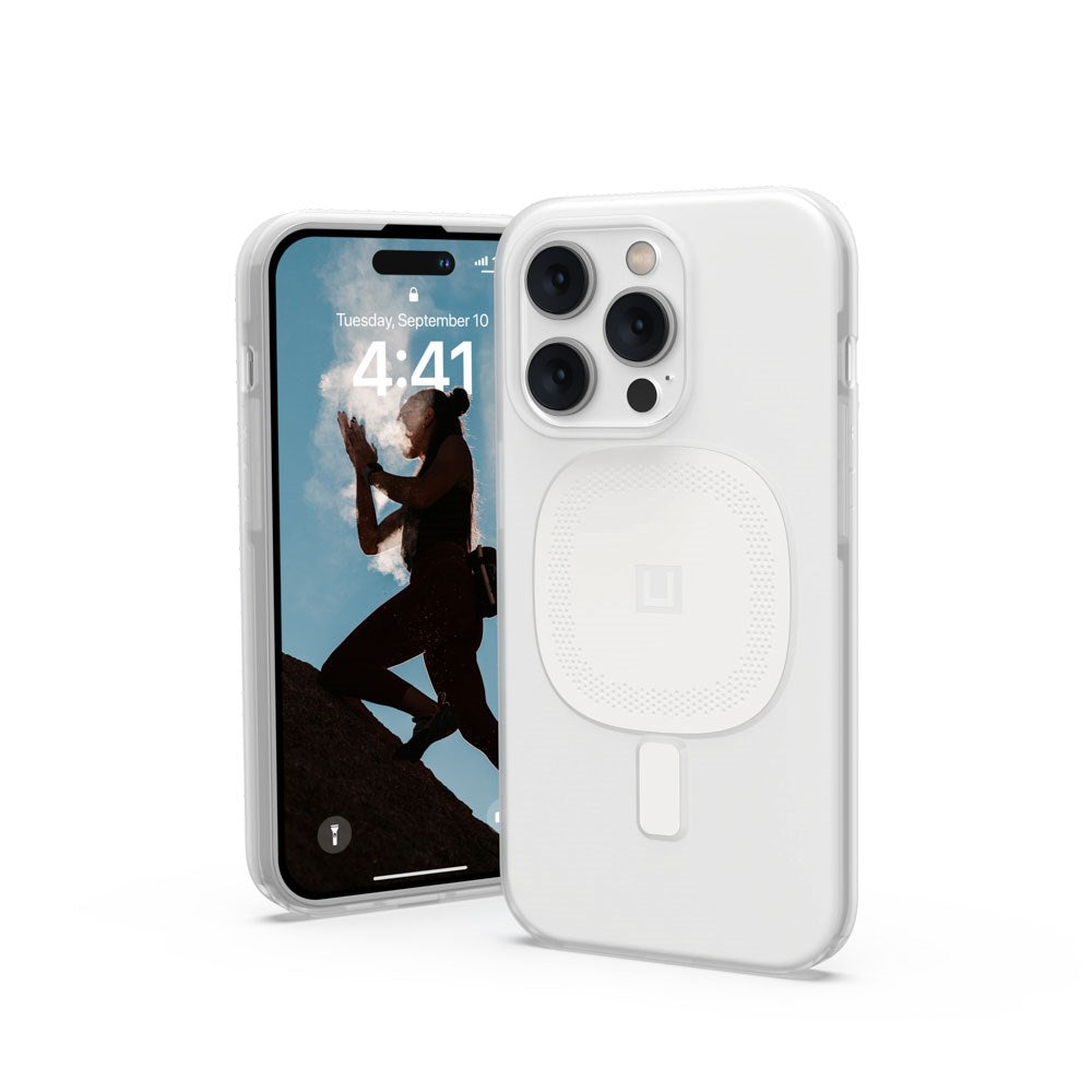 iPhone 14 Pro UAG Lucent 2.0 Cover - MagSafe Kompatibel - Marshmallow