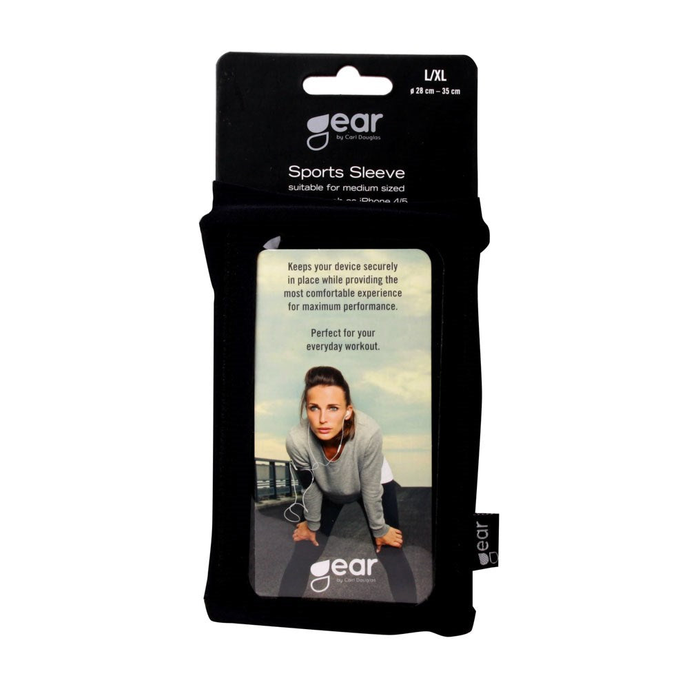 GEAR Sportsarmbånd til Mobil (Maks. Mobil: 60 x 120mm) - L / XL - Sort