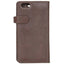iPhone 6 Plus / 6s Plus Buffalo 2-i-1 Ægte Læder Flip Cover - Brun